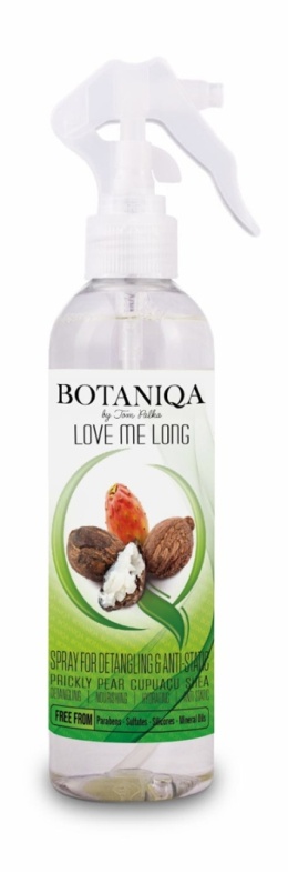 Botaniqa - Love Me Long Spray by Tom Palka - Spray antystatyczny dla długowłosych 250ml
