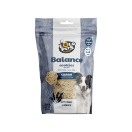 Ciasteczka dla psa, CHARM -na lśniącą sierść i zdrową skórę 350g Lolo Pets