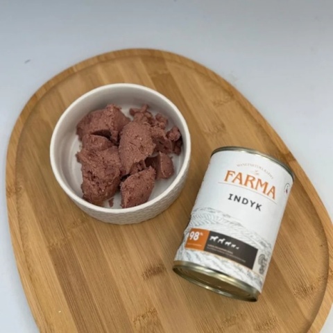 Farma Select Monobiałkowa karma moka Indyk 400g