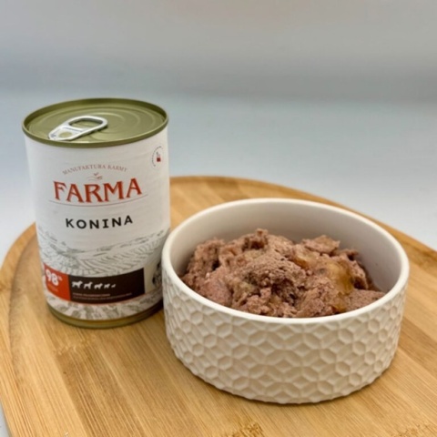 Farma Select Monobiałkowa karma mokra Konina 400g