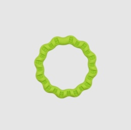 Fiboo Fringoo mini - zielone ringo do rzucania i szarpak 12 cm