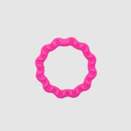 Fiboo Fringoo mini - różowe ringo do rzucania i szarpak 12 cm