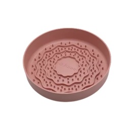 Fiboo Lick fiboowl - 2w1 – miska i mata do lizania w jednym 19 cm RÓŻOWY