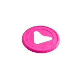 Fiboo frisboo mini latający dysk dla aktywnego psa 17 cm RÓŻOWY
