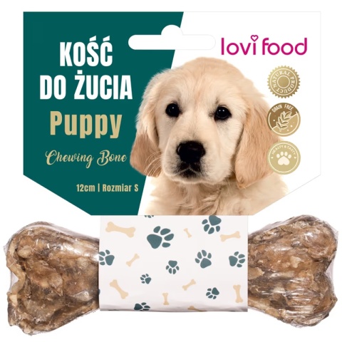 Lovi Food kość do żucia dla szczeniaka 12cm S 55g