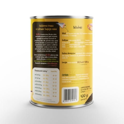 Mr. Bro Monoproteinowa karma mokra Łosoś z Batatami 400g