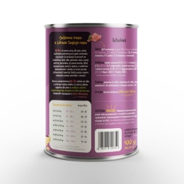 Mr. Bro Monoproteinowa karma mokra Wołowina z Jabłkiem 400g