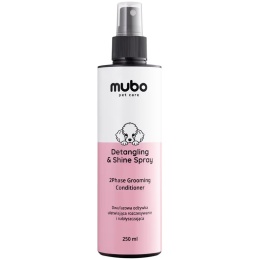 Mubo Detangling & Shine Dwufazowa odżywka do rozczesywania, nabłyszczająca 250 ml