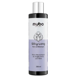 Mubo Silky Long 250ml - delikatny szampon do długiej sierści psa i kota