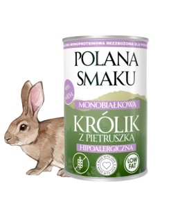 Polana Smaku Królik z pietruszką 400g