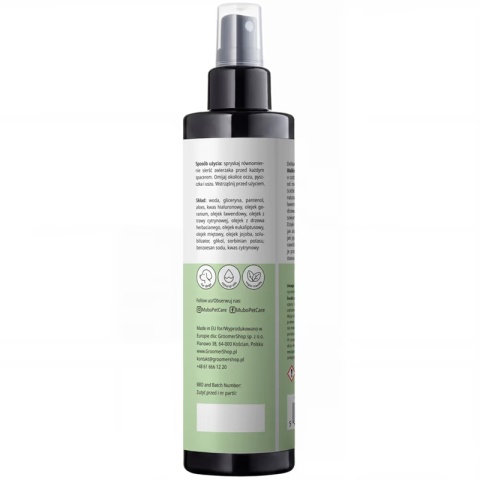 Mubo Mubo Dog Walking spray spacerowy dla psa, z naturalnymi olejkami 250ml