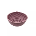 Fiboo - FLIP FIBOOWL RÓŻOWY - dwustronna miska z funkcją maty do lizania 17 cm