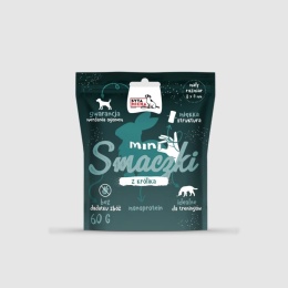 SYTA MICHA Mini smaczki dla psa z królikiem 60g