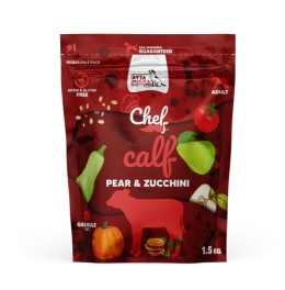 SYTA MICHA Sucha karma dla psa Cielęcina, gruszka i cukinia 1.5kg