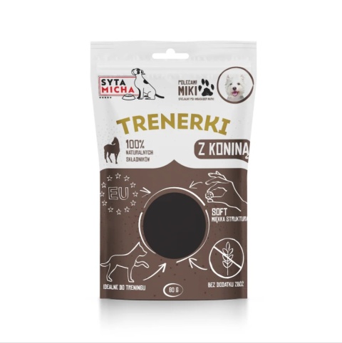 SYTA MICHA Trenerki z koniną 80g