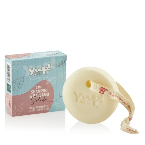 Szampon i odżywka w kostce dla psa i kota Yuup! Solid 2in1 80g