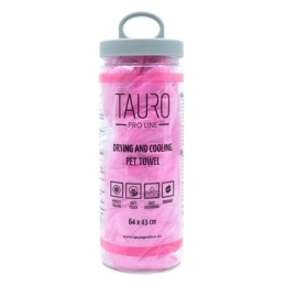 Tauro Pro Line Ręcznik chłodzący dla zwierząt 64x43cm RÓŻOWY