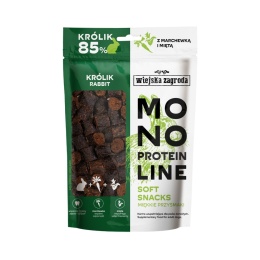Wiejska Zagroda Przysmak dla psa Monoproteinowy soft snacks Królik 115g