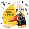 Odżywczo-regenerujący szampon dla psa Mango i Banan koncentrat 1:10 - 250ml Bugalugs Mango & Banana Shampoo