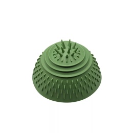 Fiboo - FLIP FIBOOWL ZIELONY - dwustronna miska z funkcją maty do lizania 17 cm