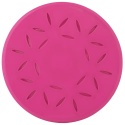 Kiwi Walker Slow Licking Bowl Flower Mini RÓŻOWY 14 cm Mata do lizania dla psa, okrągła z wypustkami w kształcie kwiatków