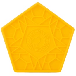 Mata do lizania dla psa 13 cm ŻÓŁTY Kiwi Walker Penta Feeding Pad Mini