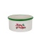 Miska ceramiczna Merry Christmas ZIELONA 16x6cm Barry King
