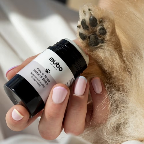 Naturalne masełko do łap i nosa w sztyfcie 25g Mubo Paw & Nose Natural Balm Stick