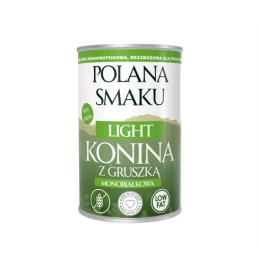Polana Smaku LIGHT Konina z Gruszką 400g