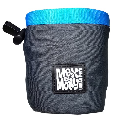 Wodoodporna saszetka na przysmaki dla psa Max&Molly Treat Bag Sky Blue 250ml NIEBIESKI
