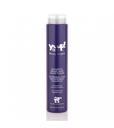 Yuup! Home Whitening and Brightening Rozjaśniający szampon dla białych psów do białej i jasnej sierści 250 ml
