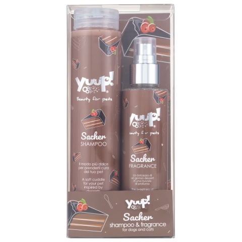 Yuup! Sacher Shampoo & Fragrance - zestaw kosmetyków szampon + perfumy
